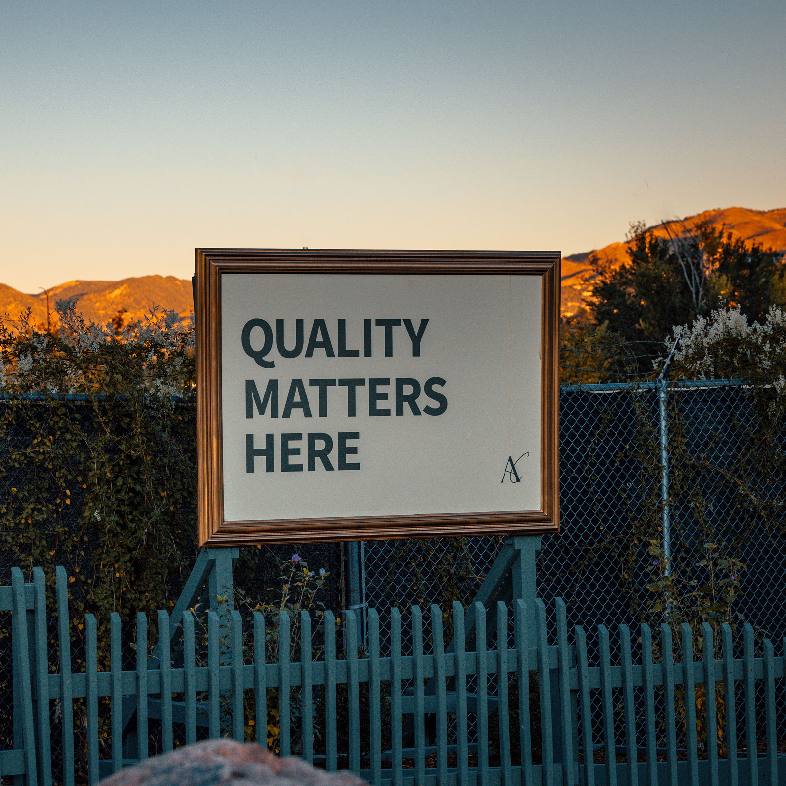 Quality Matters Here